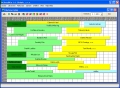 Ekonomický software - hotelový systém - grafický kalendářový rezervovací a ubytovací plán
