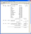 Podvojné účetnictví - účetní deník (přímé účtování) - poslední strana výpisu výběru ze přehledu účetního deníku